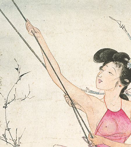 永昌县-胡也佛的仕女画和最知名的金瓶梅秘戏图